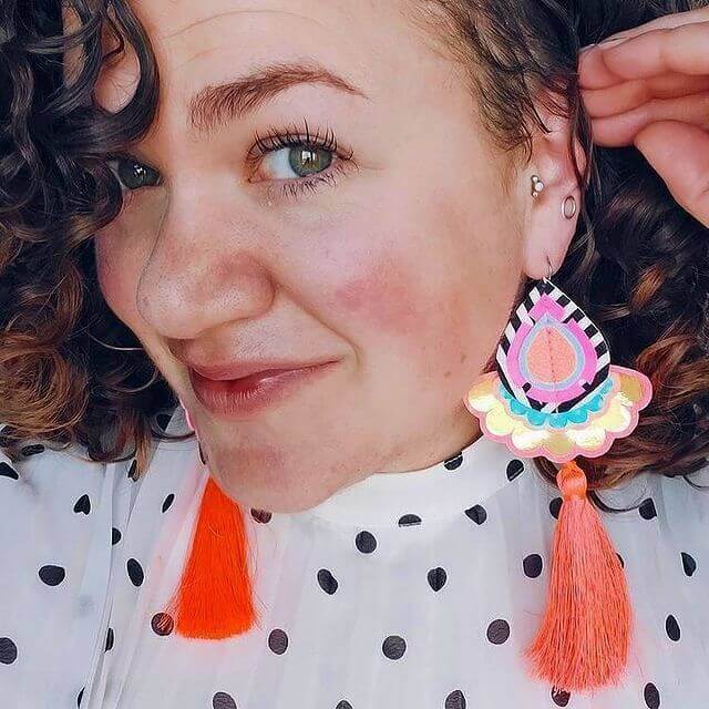 Colorful Statement Earrings