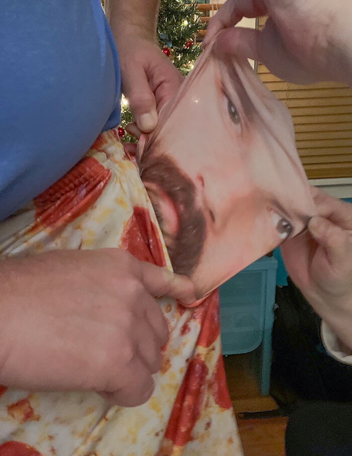 Pepperoni Pants With A Hidden Face