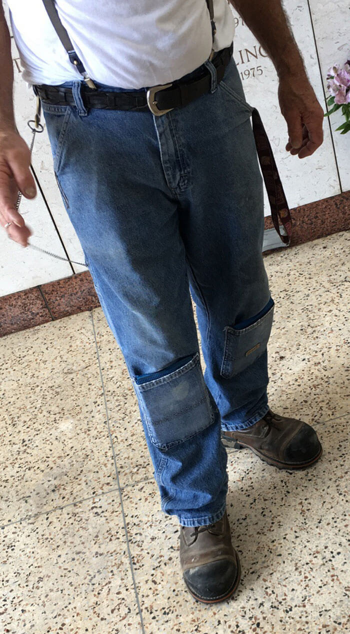 Jeans With Knee Pads