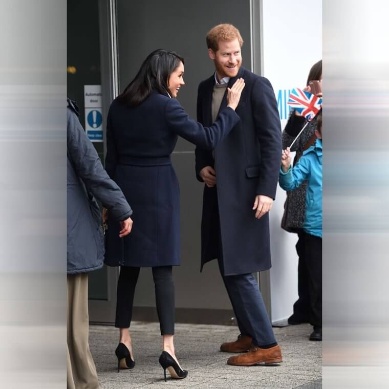 When Meghan Didn't Remove Her Tailor's Stitch